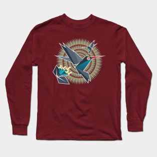 Hummingbird Dark Long Sleeve T-Shirt